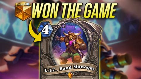 ETC Is A WIN CONDITION In This Blood DK Deck Savjz Hearthstone YouTube