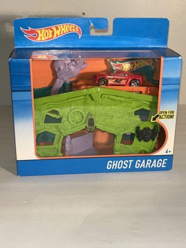 Hot Wheels Ghost Garage Track Set Playset W Vehicle EBay