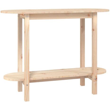 Console Table X X Cm Solid Wood Pine Vidaxl