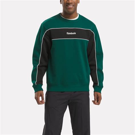 Classics Team Tradition Crew In Collegiate Green Reebok Official Uk