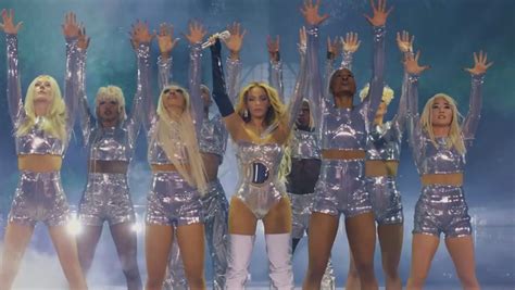 Inside Beyoncé s most daring tour outfits from nude bodysuits to dress made of diamonds The Mirror