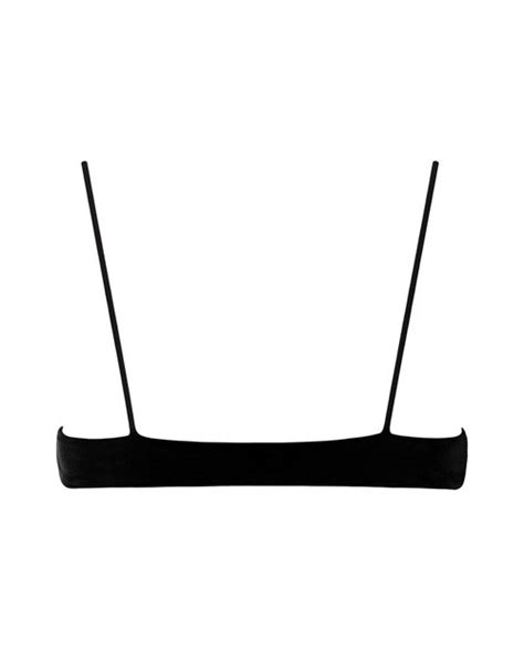 Black Crop Top Bikini Ark Swimwear