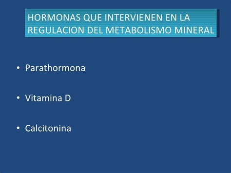 Metabolismo Fosforo Calcio