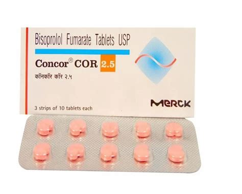 Bisoprolol Fumarate Tablets Usp 25 Mg At ₹ 210stripe In Rajkot Id