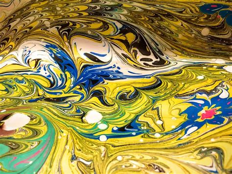 Картинки эбру - 76 фото