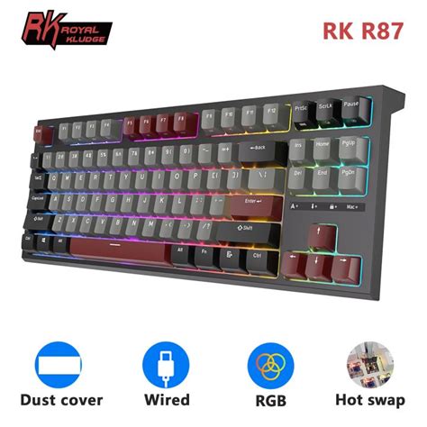 Rk Royal Kludge R Rgb Backlit Hot Swappable