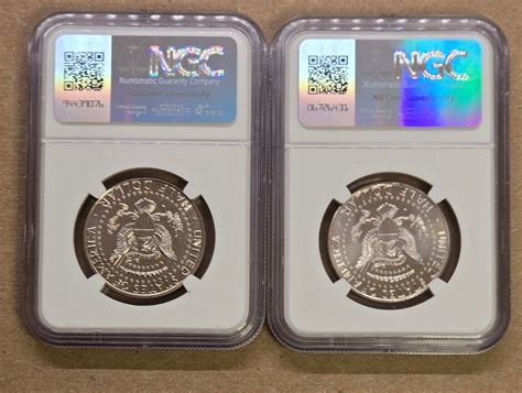 Th Anniversary Kennedy Half Dollar P D Coin Set Ngc Sp