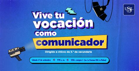 Vive tu vocación como comunicador | USIL