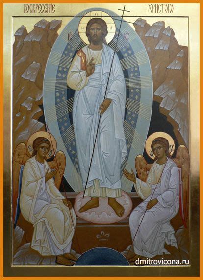 аналойная икона Воскресение Господа Нашего Иисуса Христа Religious ...