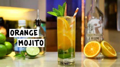 Orange Mojito Cocktail Recipe