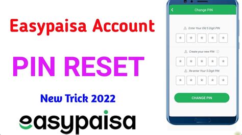 Easypaisa Pin Reset How To Unblocked Easypaisa Pin Youtube