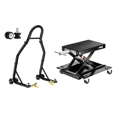 Buy Vivohome Lbs Steel Wide Deck Motorcycle Lift Atv Scissor Lift