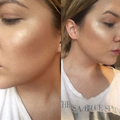 Face Swatch Of The New Marc Jacobs Glow Stick Glistening Illuminator