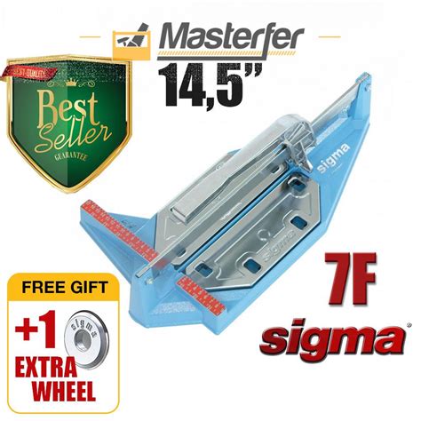 Sigma Tile Cutter Manual Machine Professional 7f Cutting Lenght 37 Cm