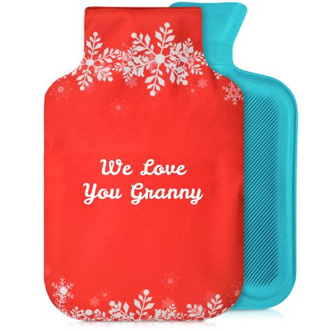 Personalised Christmas Hot Water Bottle