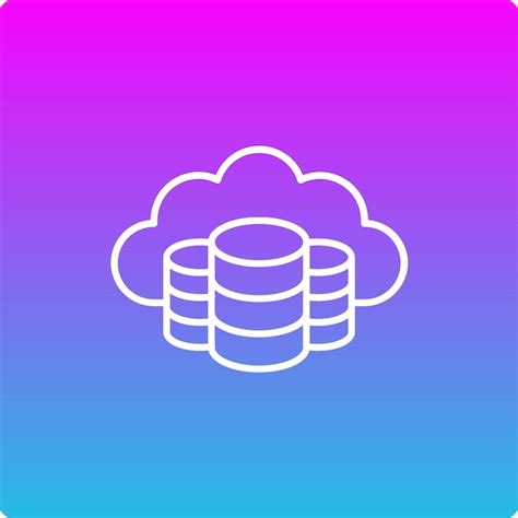 Premium Vector Cloud Storage Icon
