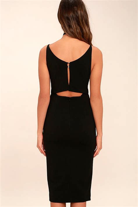 Sexy Black Dress Bodycon Dress Sleeveless Dress Lbd 6200