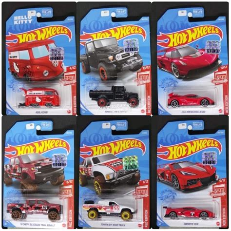 Jual Hot Wheels Fs Red Edition Kool Kombi Toyota Land Cruiser Koenigsegg Jesko Chevy
