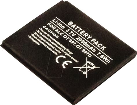 AKKU 10340: Smartphone battery for Alcatel devices, Li-Ion, 2050 mAh at ...