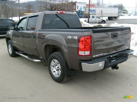 2008 Medium Brown Metallic Gmc Sierra 1500 Sle Crew Cab 4x4 26549208