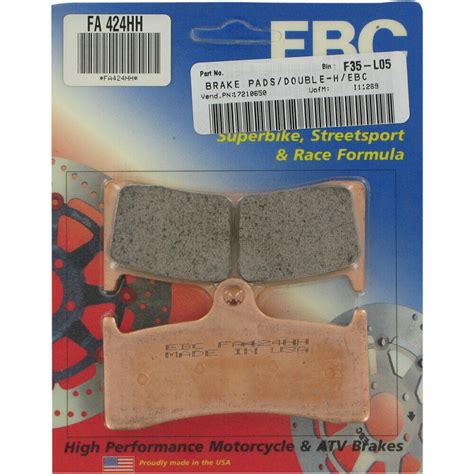 Ebc Double H Hh Sintered Superbike Brake Pads One Pair Fa Hh Ebay