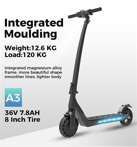 JOYOR A3 Folding Electric Scooter 350W 36V 7.8Ah - Red