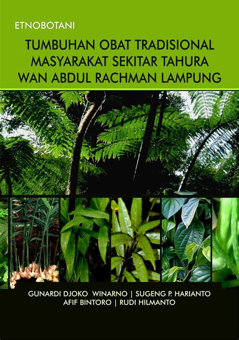 Buku Etnobotani Tumbuhan Obat Tradisional Masyarakat Sekitar Tahura