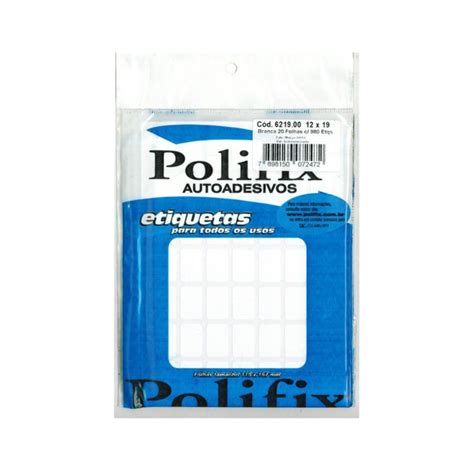 Etiqueta Tp Fluorescente Polifix Unidades