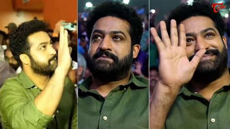 Jr NTR Mass Entry At Tillu Square Success Meet Siddu Jonnalagadda