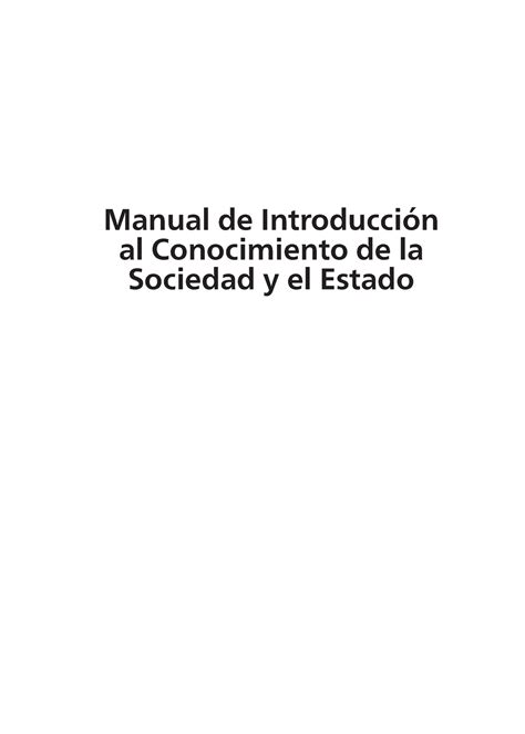 Manual Icse Cerra Manual De Introducci N Al Conocimiento De La