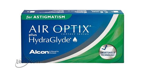 AIR OPTIX Plus HydraGlyde For Astigmatism Contacts 6 Pack By Alcon