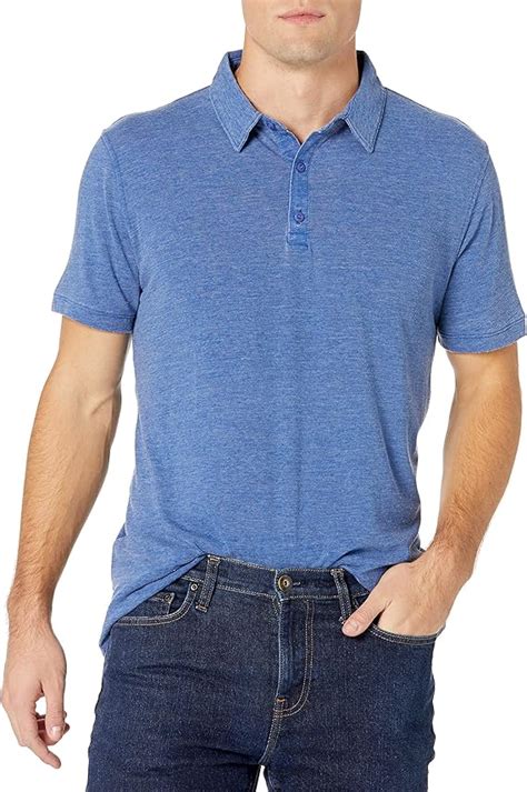 Amazon Amazon Brand Goodthreads Men S Lightweight Burnout Polo