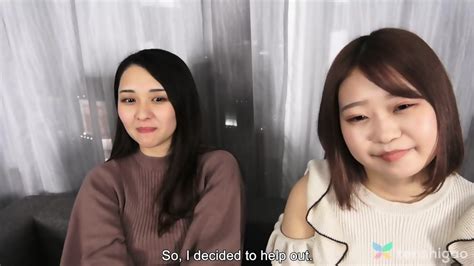 Horny Lounge Girls Mio Yoshikawa And Asuka Suzumura In A Lesbian Show Asuka A