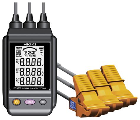 Pd Hioki Phase Rotation Meter Non Contact Phase Voltmeter