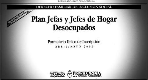 A A Os De Su Ejecuci N Cu L Era El Objetivo Del Plan Jefes Y