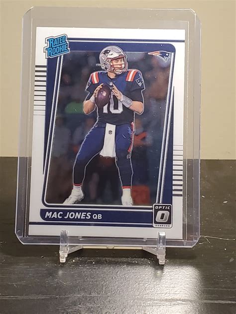 2021 Donruss Optic MAC JONES Rated Rookie Patriots RC 206 EBay