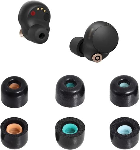 Pairs Replacement Noise Isolation Ear Tips For Sony Wf Xm Wf