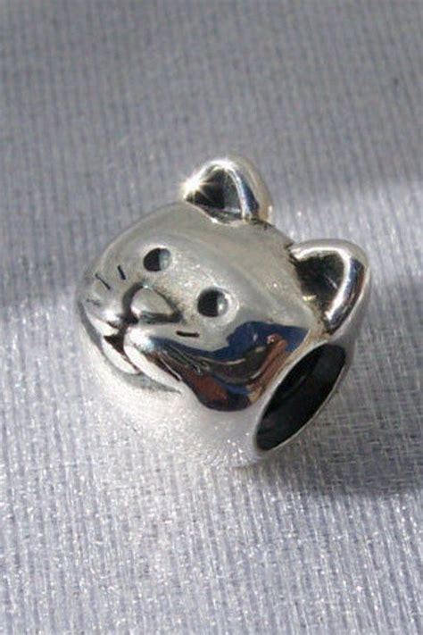 Pandora Curious Cat Bracelet Charm 925 Ale Silver Feline Etsy Cat