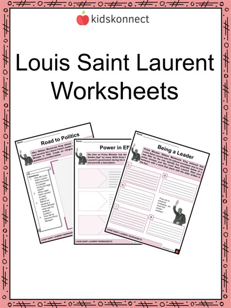 Louis Saint Laurent Worksheets & Facts | Legal Career, Legacy