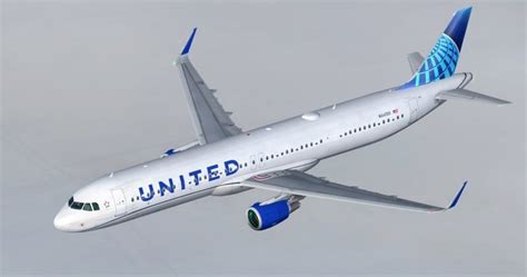 Fs Fsx United Airlines Airbus A Fictonal A Neo Texture