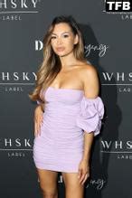 Aj Bunker Sexy Seen Shows Off Her Hot Tits And Legs At The Whsky Launch Party In London Aznude