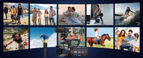 Amazon Vetek Video Camera K Camcorder Uhd Mp Vlogging Camera