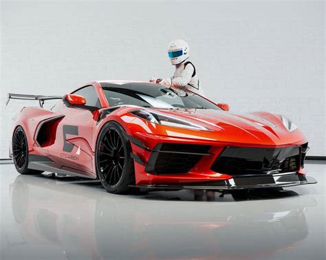 C8 Corvette Front Splitter Champion Design C7 Carbon
