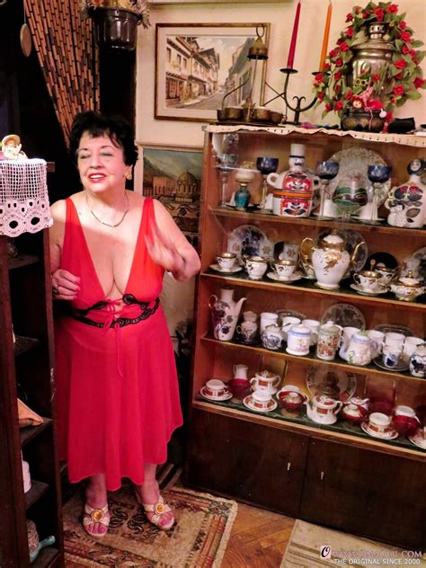 Naughty Granny Hormonaria Goes Topless While Showing Off Her Saggy Tits Coedcherry