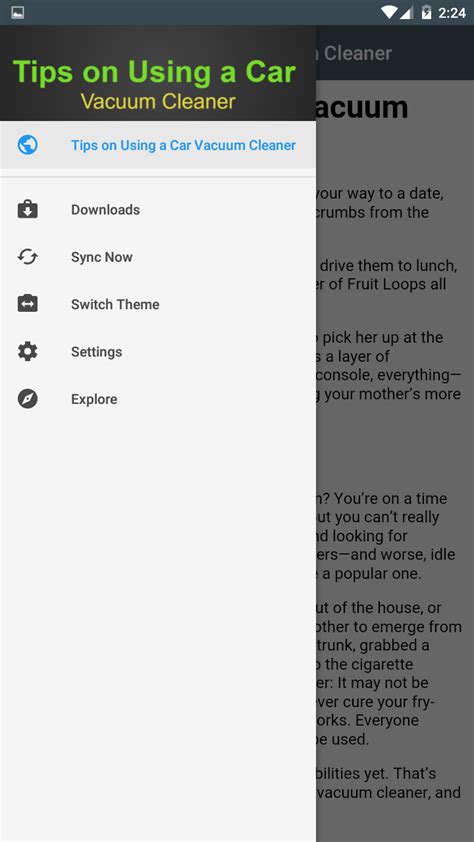 Tips on Using a Car Vacuum Cleaner:Amazon.com:Appstore for Android