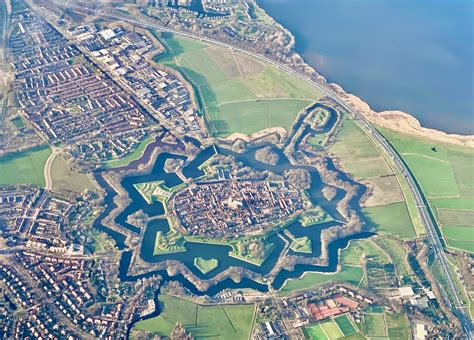 A view of Naarden Vesting, a star-shaped fortress | Velvet Escape