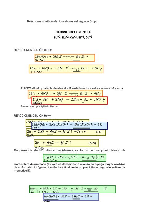 386678028 Reacciones Analiticas De Lo Cationes Del Segundo Grupo Docx