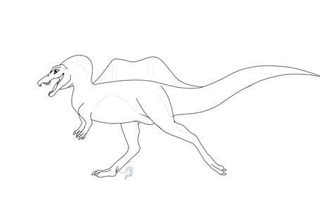 F2u Baby Spinosaurus Base By Pythondrawsletrash On Deviantart