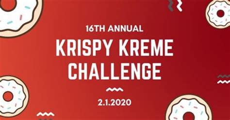 Krispy Kreme Challenge 2020 Explore Raleigh