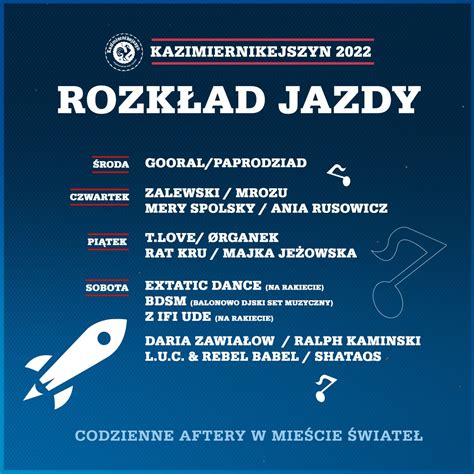 Kazimiernikejszyn Bilety Arty Ci Line Up Festiwal Ebilet Pl